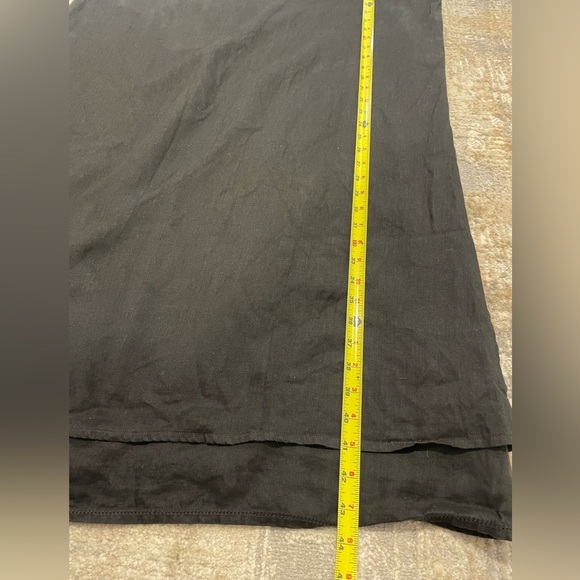 Eileen Fisher 100% Irish Linen Lined Sleeveless Dress
Lagenlook Black Size 1X - Picture 7 of 7
